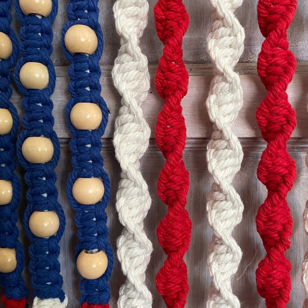 Macrame Wall Hanging - Picture 4 of 5